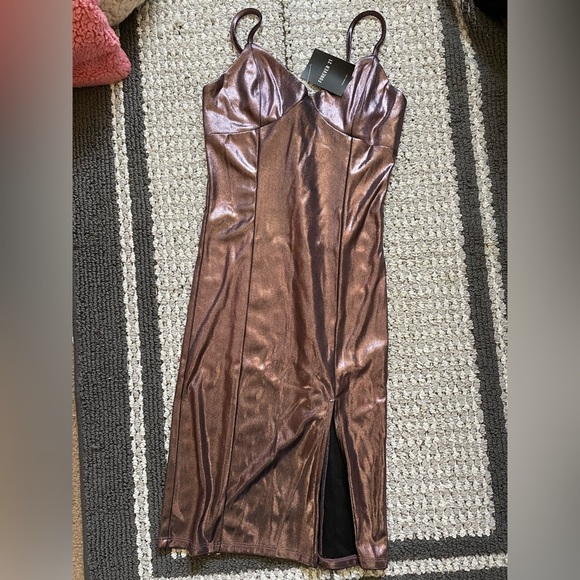 NWT Metallic Dress - Picture 10 of 11